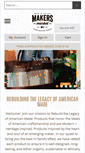 Mobile Screenshot of makersmarket.us