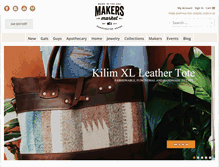 Tablet Screenshot of makersmarket.us